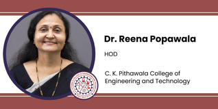 C. K. Pithawala College of Engineering and Technology, HOD: Dr. Reena Popawala Interview
